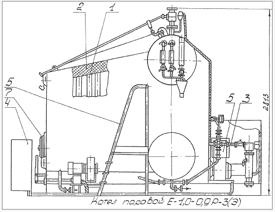 Котел е1 9 схема